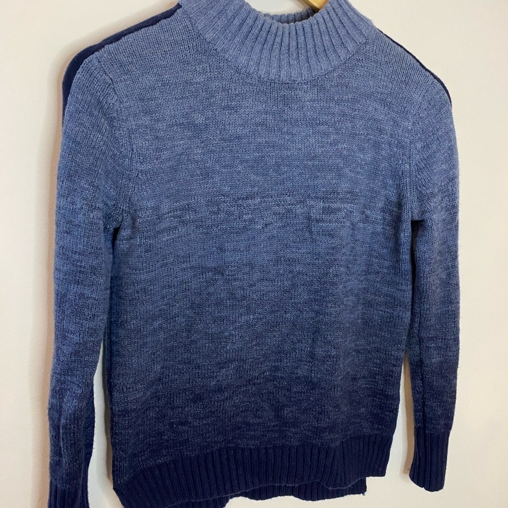 Blue Gradient Women's Sweater - Picture 7 of 7